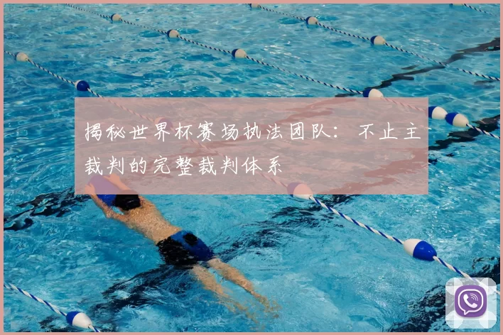 揭秘世界杯赛场执法团队:不止主裁判的完整裁判体系