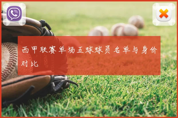 西甲联赛单场五球球员名单与身价对比