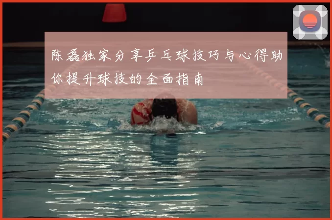 陈磊独家分享乒乓球技巧与心得助你提升球技的全面指南